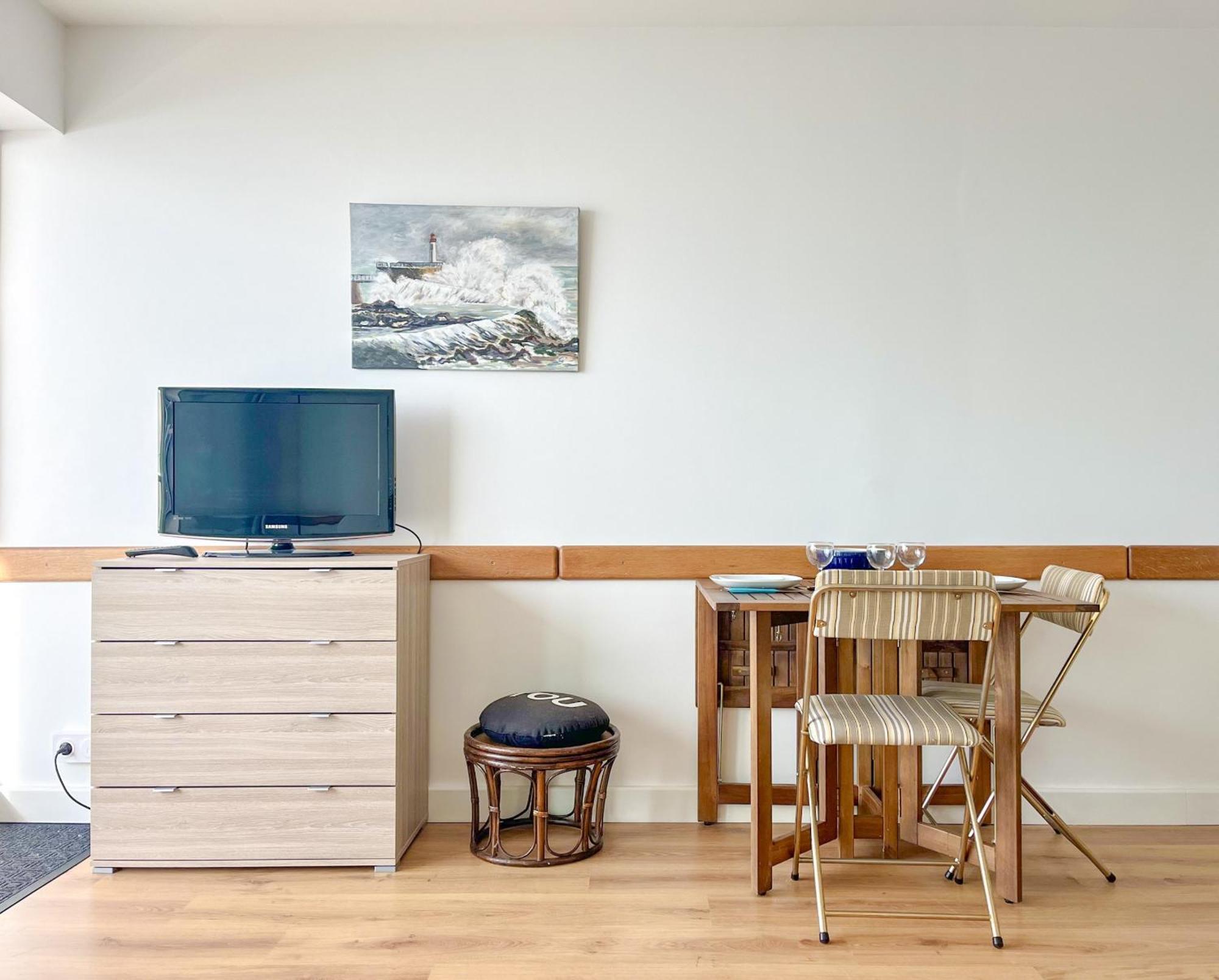 Joli Appartement Avec Vue Imprenable Sur La Baie Des Sables - 4 Pers Les Sables-dʼOlonne Zewnętrze zdjęcie