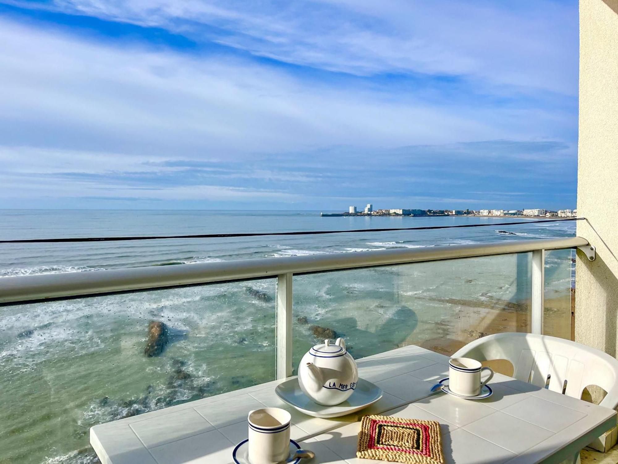 Joli Appartement Avec Vue Imprenable Sur La Baie Des Sables - 4 Pers Les Sables-dʼOlonne Zewnętrze zdjęcie